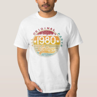 1980 Birthday Gift T-Shirt