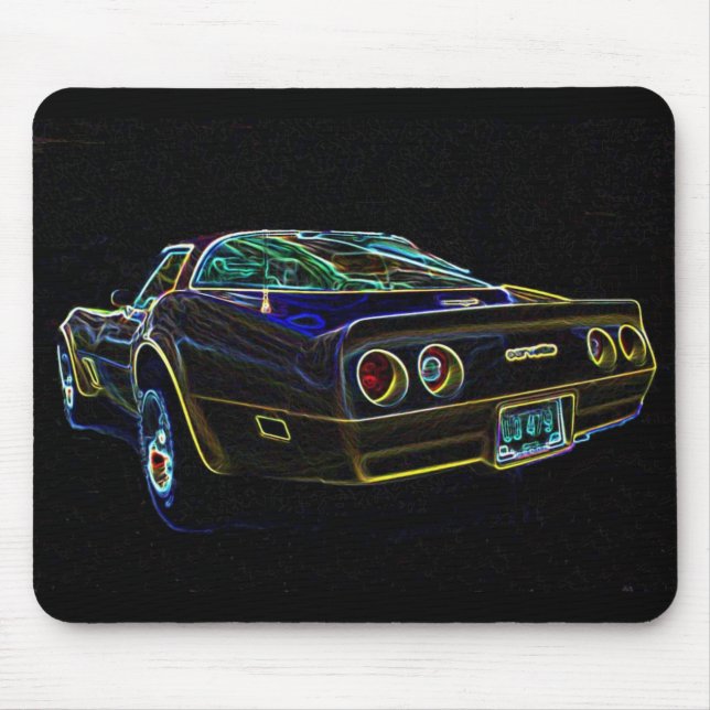 1980 Corvette Mouse Pad (Front)