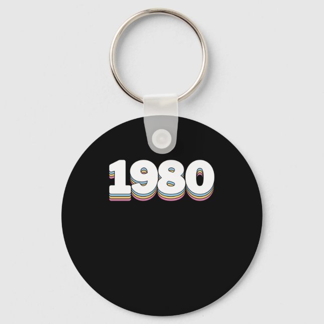 1980  KEY RING (Front)