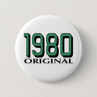 1980 Original 6 Cm Round Badge