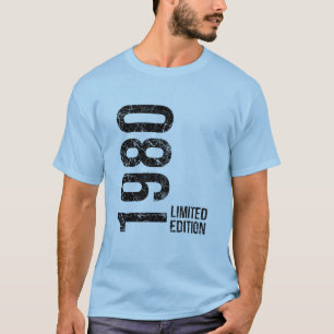 1980 Original Now 46 Retro Birthday Energy T-Shirt