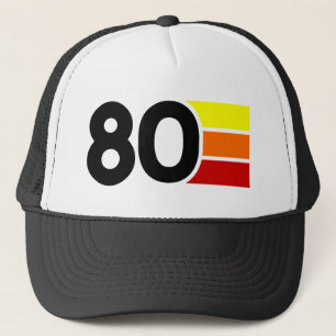 1980 Retro Birthday Poly Foam Trucker Hat