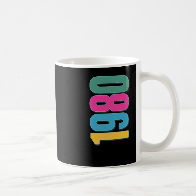 1980 The Best Decade  Coffee Mug (Right)