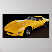 1980 VETTE POSTER