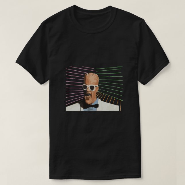 1980&x27;s Retro Max Headroom Classic T-Shirt (Design Front)