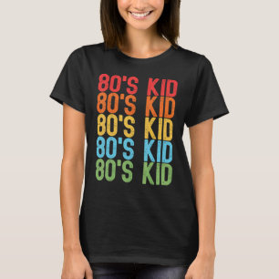 1980's 80's Kid Costume T-Shirt
