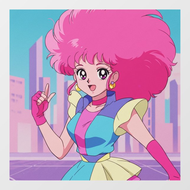 1980s anime-style characters (Sheet)