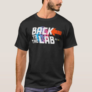 1980s BACK TO THE LAB FUNNY MEDICAL LAB TECH SCIEN T-Shirt