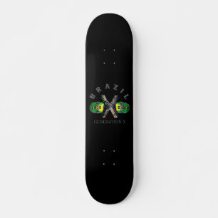 1980s  Generation X Brazilian Skateboard