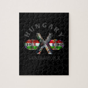 1980s  Generation X Hungarian Skateboard Jigsaw Puzzle