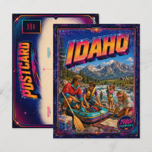1980s Idaho Postcard 80s Retro