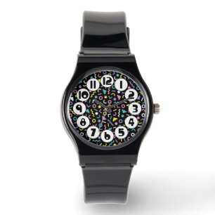 1980s Memphis Style Watch