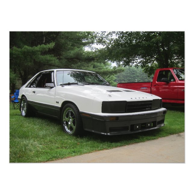 1980's Mercury Capri Photo Print (Front)