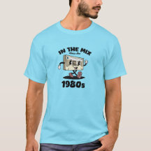 1980s Retro Mix Tape Cassette Tape - Unisex t-shir