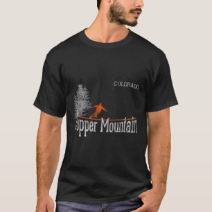 1980s Style Copper Mountain Colorado Vintage Skiin T-Shirt