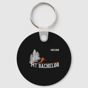 1980s Style Mt Chelor Or Vintage Skiing Key Ring