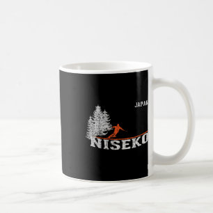 1980s Style Niseko Japan Vintage Skiing Coffee Mug