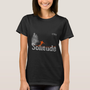 1980s Style Solitude Utah Vintage Skiing T-Shirt