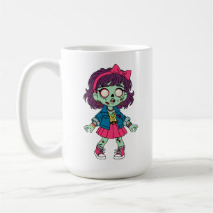 1980s Zombie Girl Coffee Mug