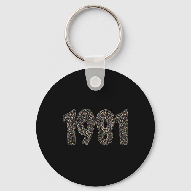 1981 2  KEY RING (Front)