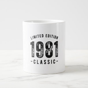 1981 Classic Birth Year Large Coffee Mug