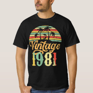 1981 Happy Birthday Gift , Vintage 1981 Classic Me T-Shirt