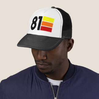 1981 Retro Birthday Poly Foam Trucker Hat