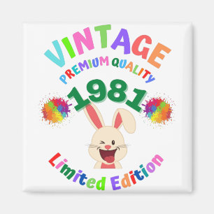 1981 Vintage Magnet