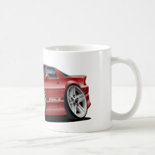 1982-92 Camaro Maroon Car Coffee Mug