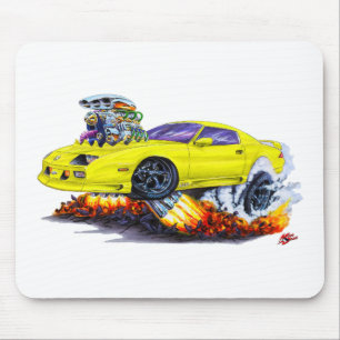 1982-92 Camaro Yellow Car Mouse Pad