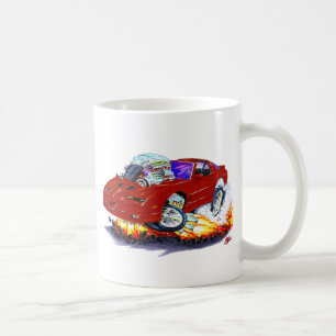 1982-92 Trans Am Maroon Car Coffee Mug