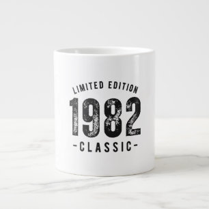 1982 Classic Birth Year Large Coffee Mug