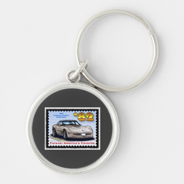 1982 Special Edition Corvette Key Ring (Front)