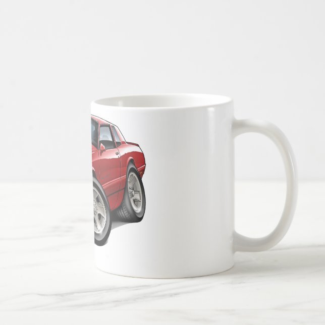1983-88 Monte Carlo Red Car Coffee Mug (Right)