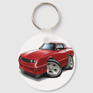 1983-88 Monte Carlo Red Car Key Ring