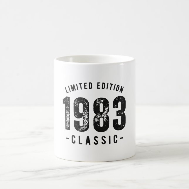 1983 Classic Birth Year Coffee Mug (Center)