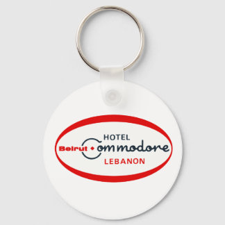 1983 Hotel Commodore logo Key Ring