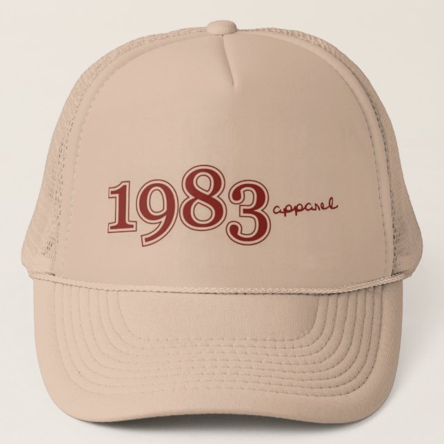 1983 logo trucker hat (Front)