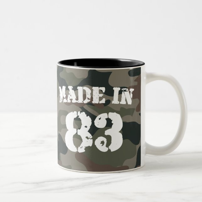 1983 Made In 83 Two-Tone Coffee Mug (Right)