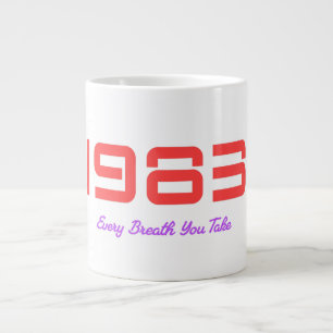 1983 Top Song Large Coffee Mug