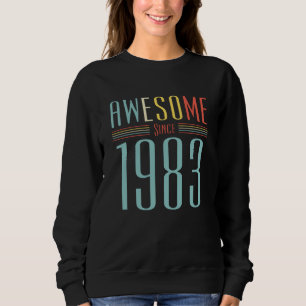 1983 Vintage Birthday Sweatshirt