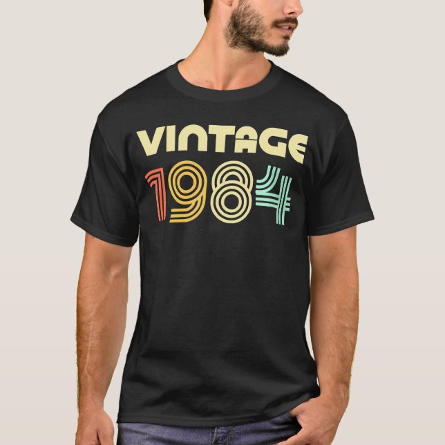 1984 40Th Birthday T-Shirt (Front)