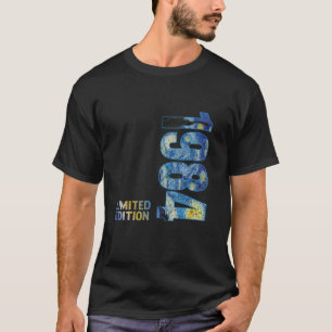 1984 Birthday Vincent Van Gogh Starry Night T-Shirt