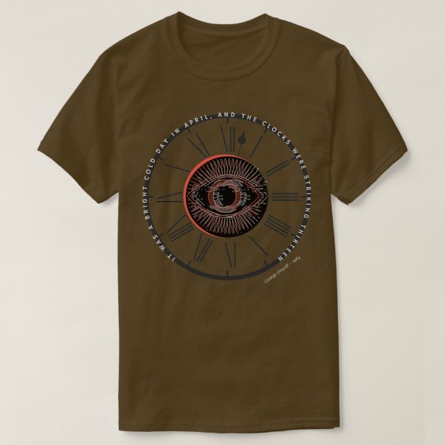 1984 Dystopia T-Shirt (Design Front)