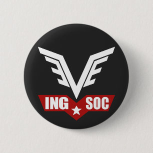 1984 INGSOC Party Logo Badge