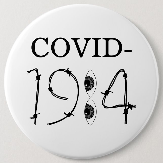 1984 large button (Front)