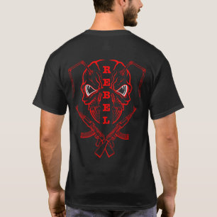 1984 Resistance – Rebel Against Control Design RED T-Shirt