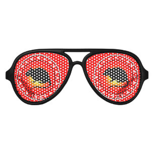 1984 Year of the Rat Aviator Sunglasses