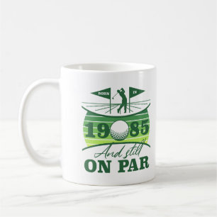1985 40th Birthday Golf Humour Coffee Mug