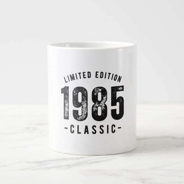 1985 Classic Birth Year Large Coffee Mug (Front)
